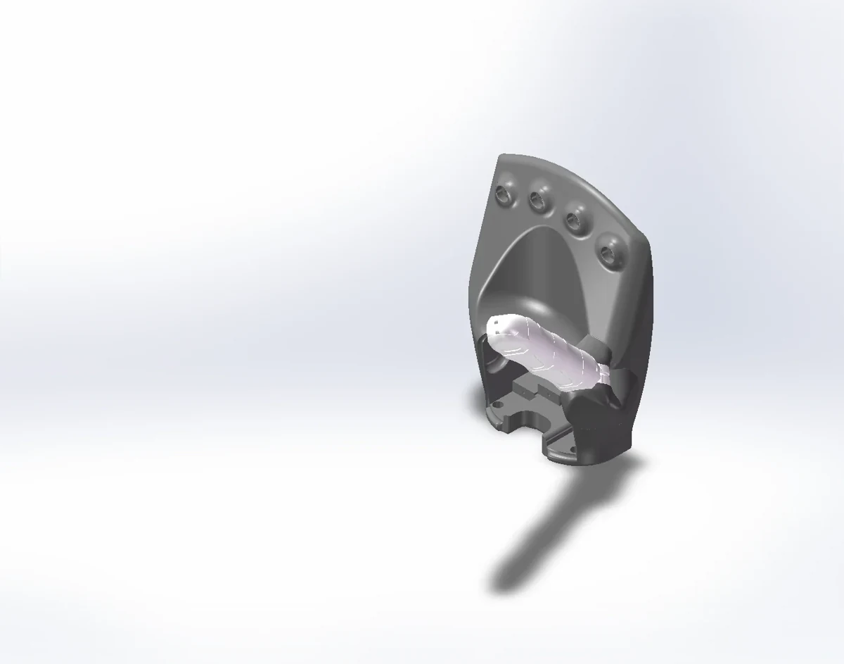 掌部 CAD 视图
